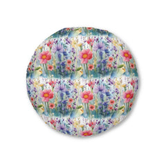 Tufted Floor Pillow, Round