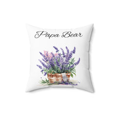 Spun Polyester Square Pillow