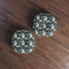 Tufted Floor Pillow, Round