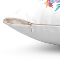 Spun Polyester Square Pillow