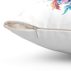 Spun Polyester Square Pillow