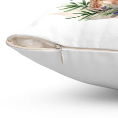 Spun Polyester Square Pillow