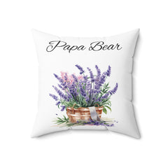 Spun Polyester Square Pillow