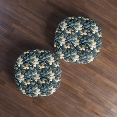Tufted Floor Pillow, Round