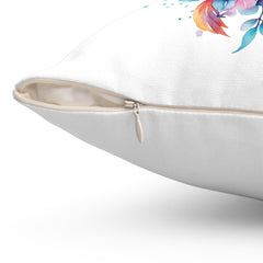 Spun Polyester Square Pillow