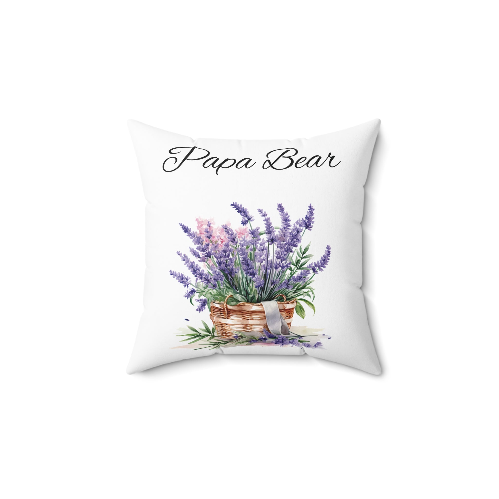 Spun Polyester Square Pillow