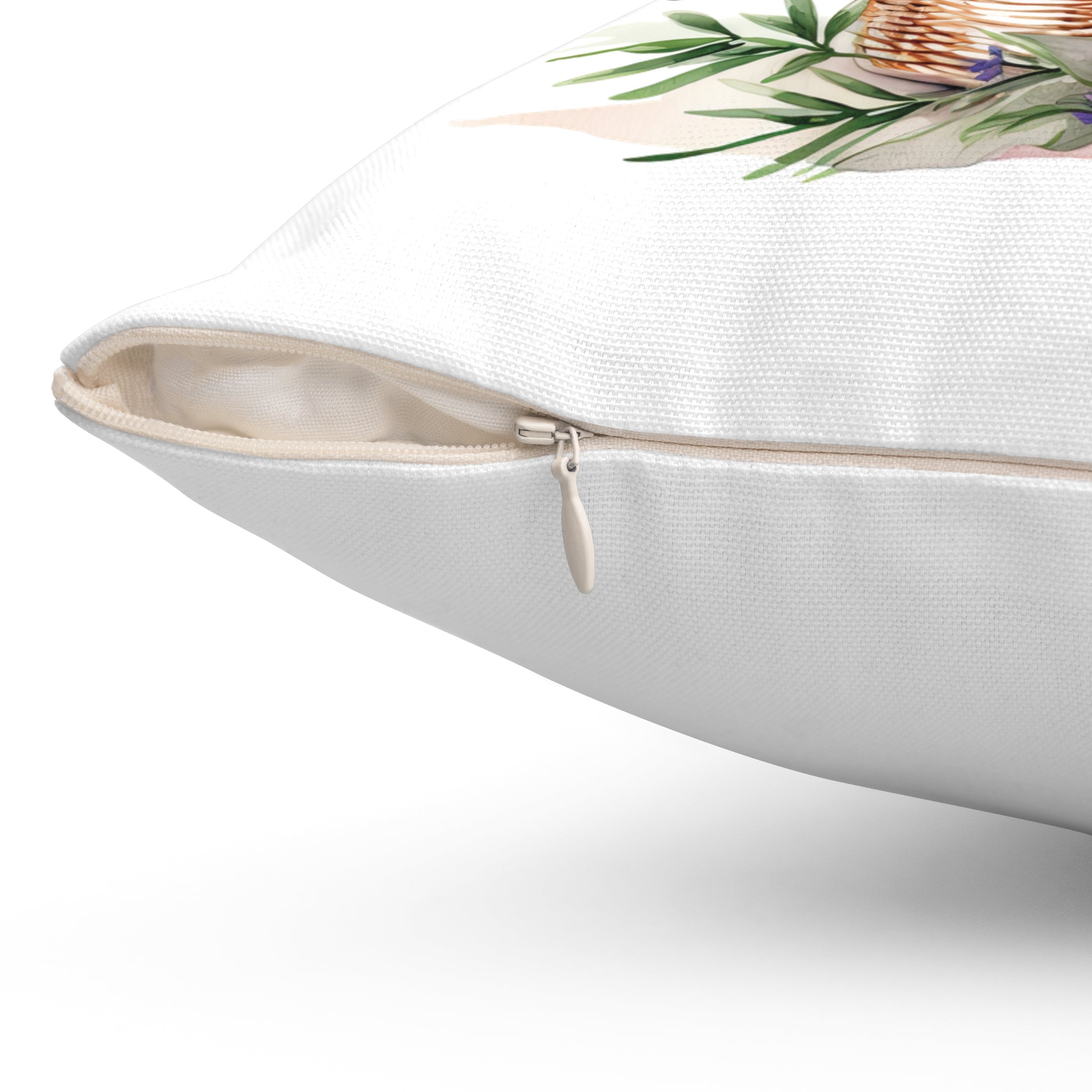 Spun Polyester Square Pillow