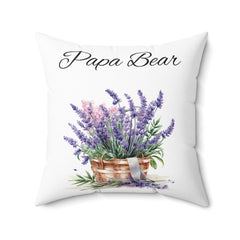 Spun Polyester Square Pillow
