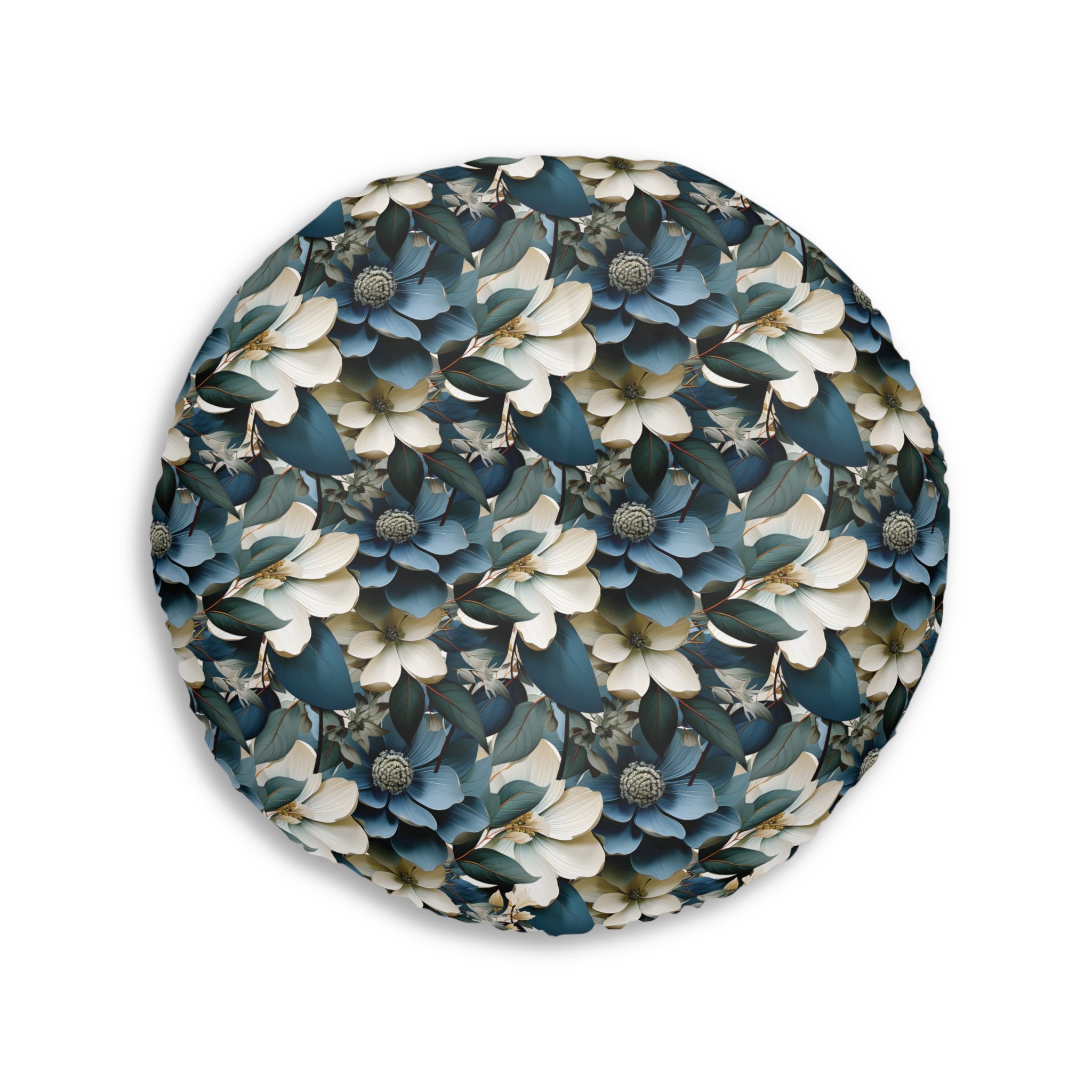 Tufted Floor Pillow, Round