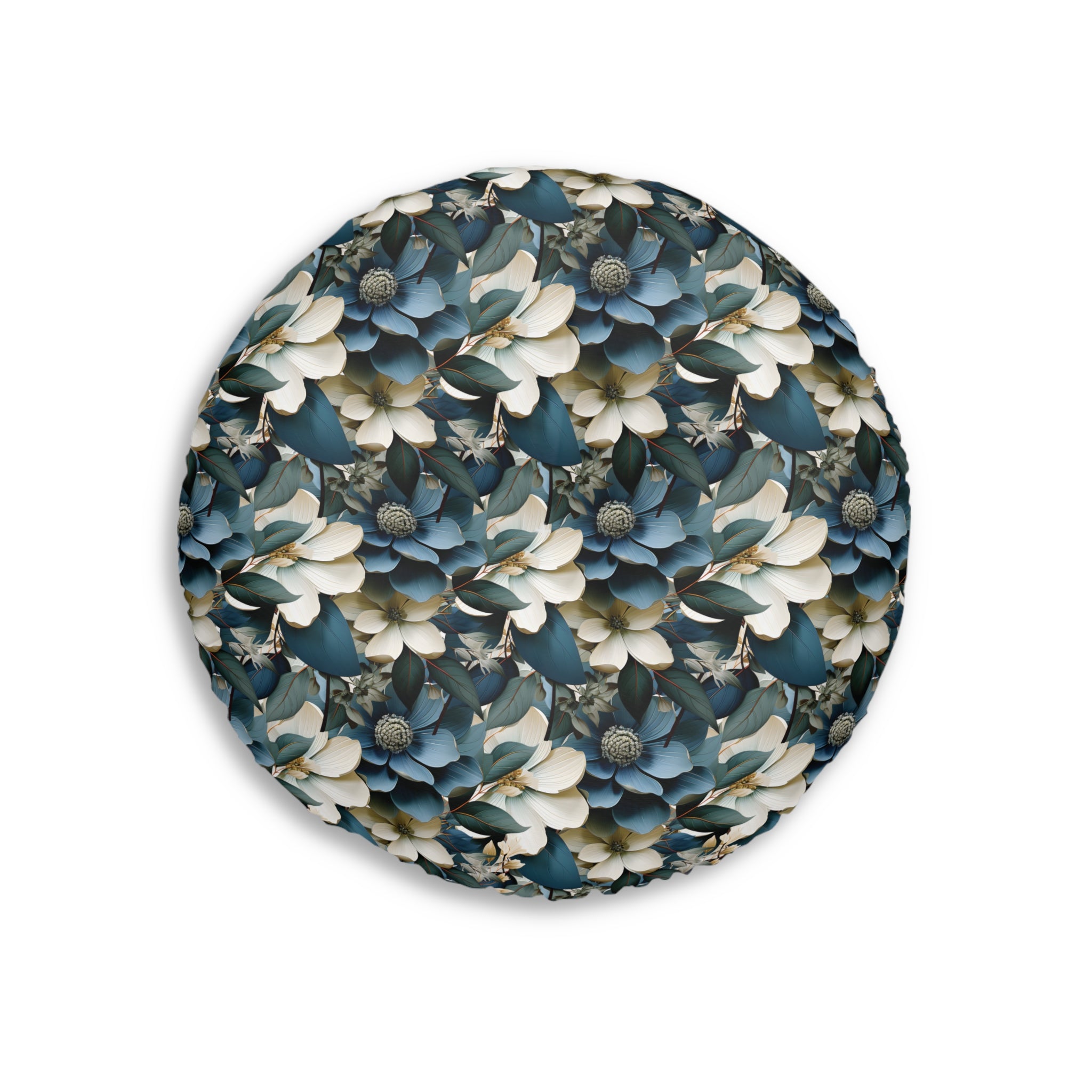 Tufted Floor Pillow, Round