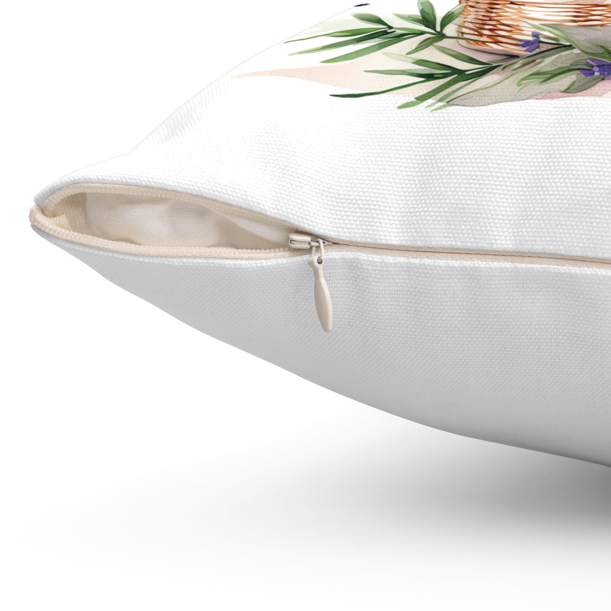 Spun Polyester Square Pillow